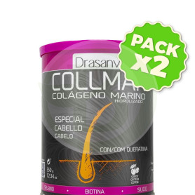 Pack 2x Collmar Colágeno Marino Especial Cabello 275Gr. Drasanvi