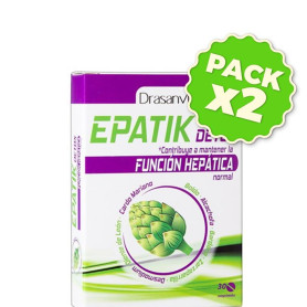 Pack 2x Epatik Detox 30 Comprimidos Drasanvi