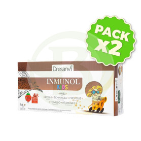 Pack 2x Inmunol Kids 14 Viales Drasanvi