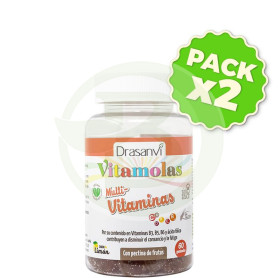 Pack 2x Vitamolas Multivitaminico Adulto 60 Gominolas Drasanvi