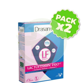 Pack 2x Lactoferrina 36 Cápsulas Drasanvi