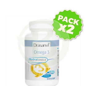Pack 2x Omega 3 1.000Mg. 100 Perlas Drasanvi