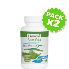 Pack 2x Aloe Vera 120 Comprimidos Drasanvi