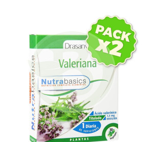 Pack 2x Valeriana 30 Cápsulas Drasanvi