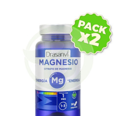 Pack 2x Citrato Magnesio 90 Comprimidos Drasanvi