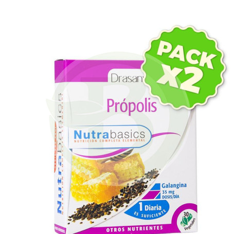 Pack 2x Própolis 30 Cápsulas Drasanvi