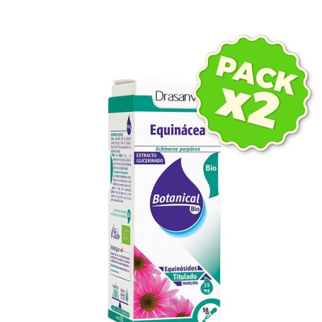 Pack 2x Glicerinado Equinacea Bio 50Ml. Drasanvi