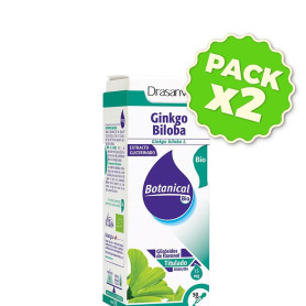 Pack 2x Glicerinado Ginkgo Biloba Bio 50Ml. Drasanvi