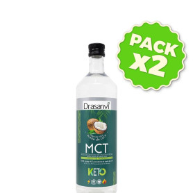Pack 2x Aceite Mct Coco 500Ml. Keto Drasanvi