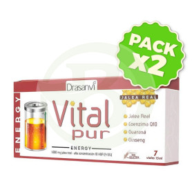 Pack 2x Vitalpur Energy 7 Viales Drasanvi