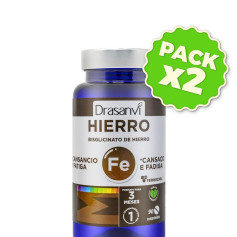 Pack 2x Hierro Bisglicinato Ferrochel 90 Comprimidos Drasanvi