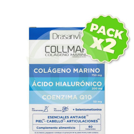 Pack 2x Collmar Esenciales Antiage 60 Comprimidos Drasanvi