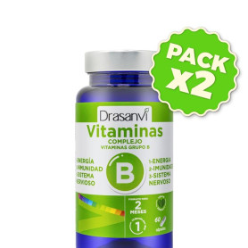Pack 2x Vitamina B Complex 60 Cápsulas Drasanvi