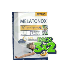 Pack 3x2 Melatonox Retard 30 Cápsulas Vegetales Dietmed