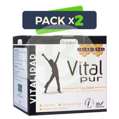 Pack 2x Vitalpur Vitalidad 20 Viales Drasanvi