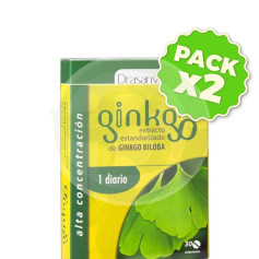 Pack 2x Ginkgoplus 30 Comprimidos Drasanvi