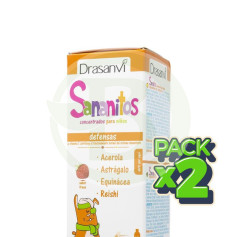 Pack 2x Sananitos Defensas 150Ml. Drasanvi