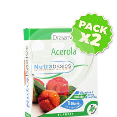 Pack 2x Acerola 30 Cápsulas Drasanvi