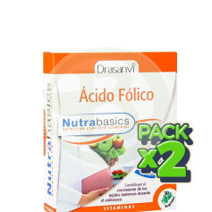 Pack 2x Ácido Fólico 30 Cápsulas Drasanvi