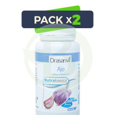 Pack 2x Ajo Macerado 500Mg. 90 Perlas Drasanvi