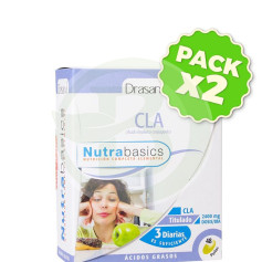 Pack 2x Cla Acido Linoleico Conjugado 48 Perlas Drasanvi