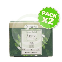 Pack 2x Crema Facial Árbol De Té Bio 50Ml. Drasanvi