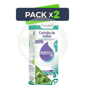 Pack 2x Glicerinado Castaño De Indias Bio 50Ml. Drasanvi