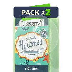 Pack 2x Jabón Aloe Vera 100Gr. Drasanvi