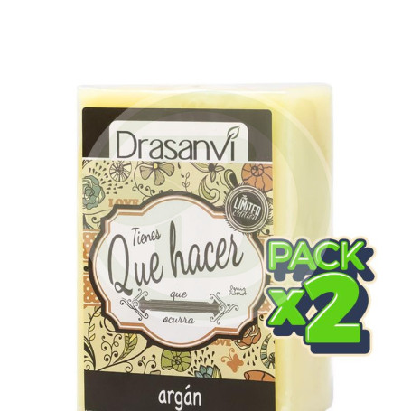 Pack 2x Jabón Argán 100Gr. Drasanvi
