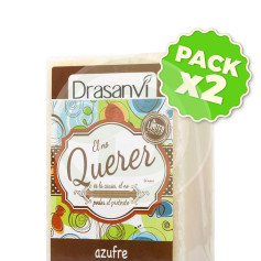 Pack 2x Jabón Azufre Zolfo 100Gr. Drasanvi