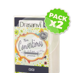 Pack 2x Jabón Coco 100Gr. Drasanvi