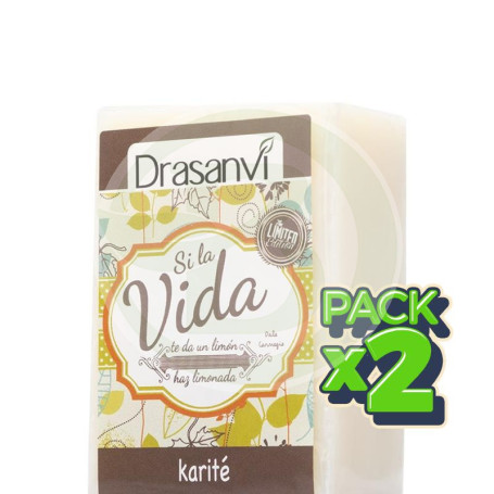 Pack 2x Jabón Karité 100Gr. Drasanvi