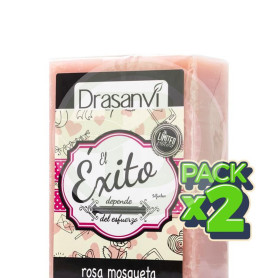 Pack 2x Jabón Rosa Mosqueta 100Gr. Drasanvi