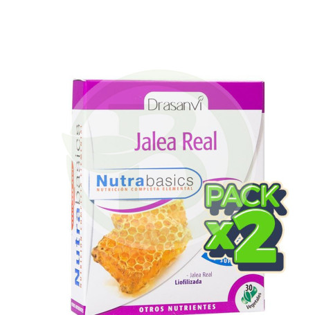 Pack 2x Jalea Real 1000Mg. 30 Cápsulas Drasanvi