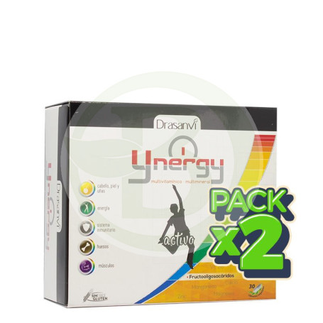 Pack 2x Ynergy Activo 36 Cápsulas Drasanvi
