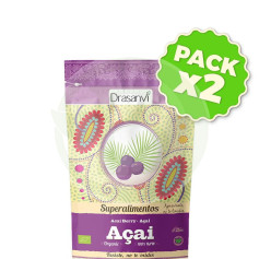 Pack 2x Acai Bio 70Gr. Drasanvi
