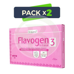 Pack 2x Flavogen Bifase 3 60 Cápsulas Drasanvi