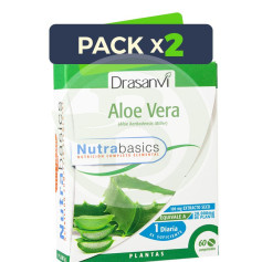 Pack 2x Aloe Vera 60 Comprimidos Drasanvi