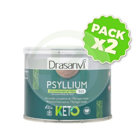 Pack 2x Psyllium Bio 200Gr. Keto Drasanvi