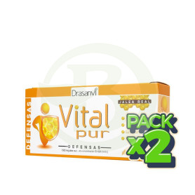Pack 2x Vitalpur Defensas 7 Viales Drasanvi
