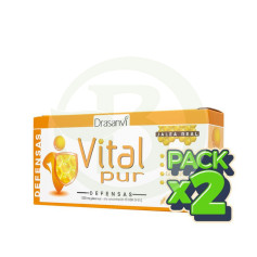 Pack 2x Vitalpur Defensas 7 Viales Drasanvi