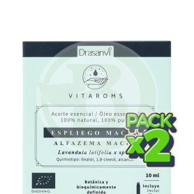 Pack 2x Aceite Esencial Espliego Macho Bio 10Ml Vitaroms Drasanvi