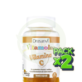 Pack 2x Vitamolas Vitamina C 60 Gominolas Drasanvi