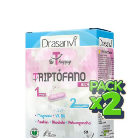 Pack 2x Triptofano Bicapa 60 Comprimidos Drasanvi