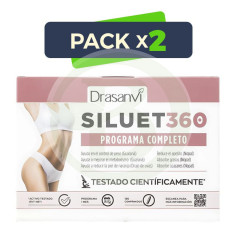 Pack 2x Siluet 360 120 Comprimidos Drasanvi
