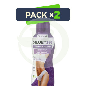 Pack 2x Siluet 360 Vientre Plano 600Ml Drasanvi
