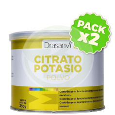 Pack 2x Mineral Citrato De Potasio Polvo 350Gr Drasanvi