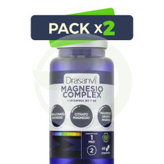 Pack 2x Mineral Magnesio Complex 60 Comprimidos Drasanvi