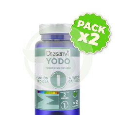 Pack 2x Mineral Yodo 60 Comprimidos Drasanvi