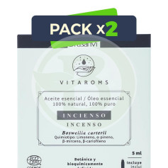 Pack 2x Aceite Esencial Incienso Cosmos Organic 5Ml Vitaroms Drasanvi